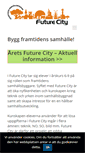 Mobile Screenshot of futurecity.nu